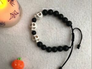 Pulsera de ónix y piedra natural